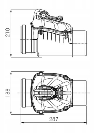  Zasuwa burzowa 110