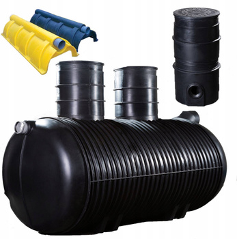Oczyszczalnia septic 1800l+tunele