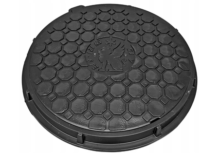 Właz CZARNY BABYLON 50/62 Zamek