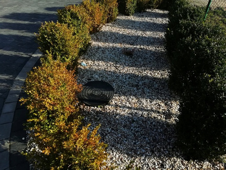 Pokrywa PP INV315 - rura karbowana