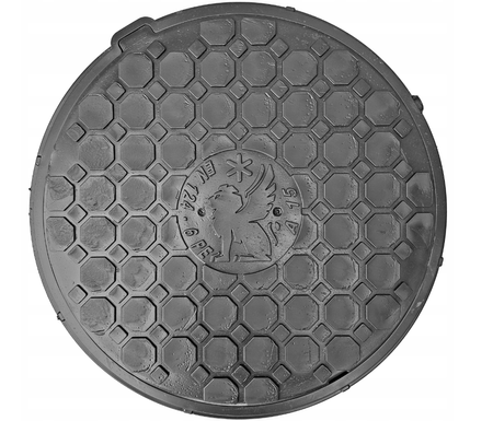 Właz CZARNY BABYLON 50/62 Zamek