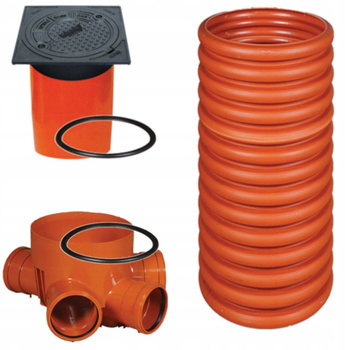 Studnia kanalizacyjna z teleskop 315/160 zbior