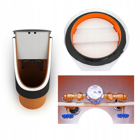 Studzienka wodomierzowa DN400 H1500 POLIURETAN