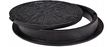 Właz 5T polimerowy CZARNY A50