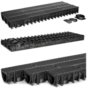 Kanał U70 klasa A15 - ruszt tworzywo 3m komplet