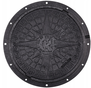 Właz 5T polimerowy CZARNY A50